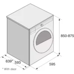 Sèche linge à condensation ASKO T208C.W – Image 3