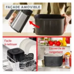 Friteuse sans huile MOULINEX Easy Fry Silence Smart 5L EZ572DF0 – Image 2