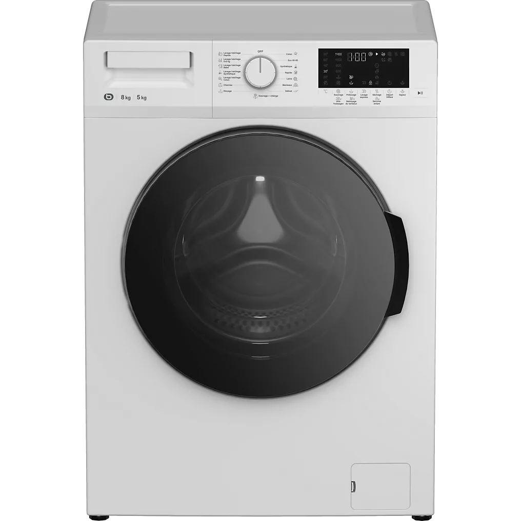 Lave linge séchant hublot ESSENTIELB ELS85-1b