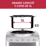 Turbine à glace MAGIMIX 11680 GELATO EXPERT – Image 9