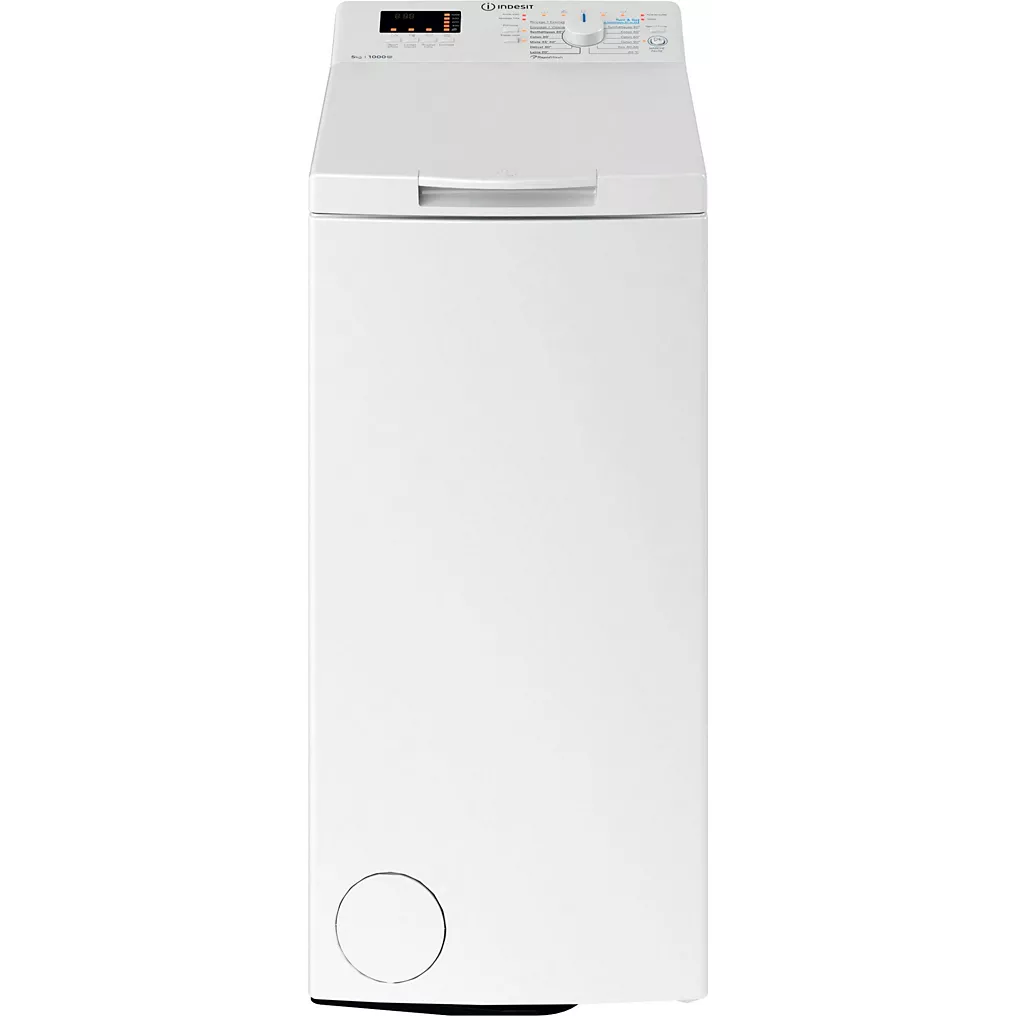 Lave linge top INDESIT BTWCS50400FR