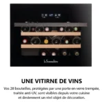 Cave à vin encastrable LA SOMMELIERE LSBI28B – Image 10