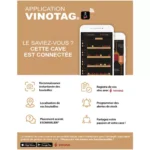 Cave à vin encastrable AVINTAGE AVI88G2 – Image 3