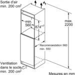 Congélateur encastrable SIEMENS GI21VADE0 – Image 7