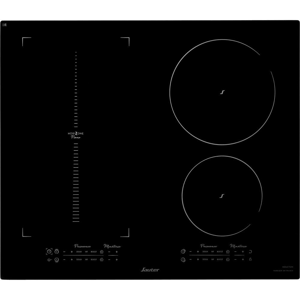 Table induction SAUTER STI1648BP Piano