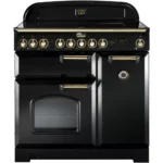 Piano de cuisson induction FALCON DELUX90 INDUC NOIR/LAITON – Image 2