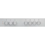 Cuisinière vitrocéramique BEKO FSE67100GWS 60cm – Image 3