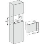 Micro ondes encastrable MIELE M 2230 SC – Image 2