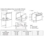 Four encastrable fonction vapeur LG WS9D7673CB Instaview – Image 6