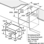 Micro ondes combiné encastrable SIEMENS CM778GNB1B série iQ700 VarioSpeed – Image 8