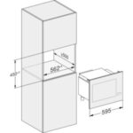 Micro ondes encastrable MIELE M 7140 TC – Image 10