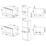 Micro ondes encastrable SMEG MP822PO – Image 4