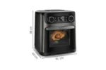 Mini four / Four posable Moulinex Combi four et air fryer Easy Fry multifonction 15 L AL5558F0 – Image 4