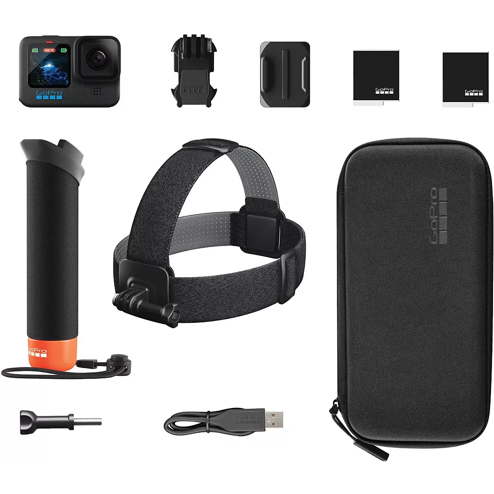 Caméra sport GOPRO HERO12 Black Accessory Bundle