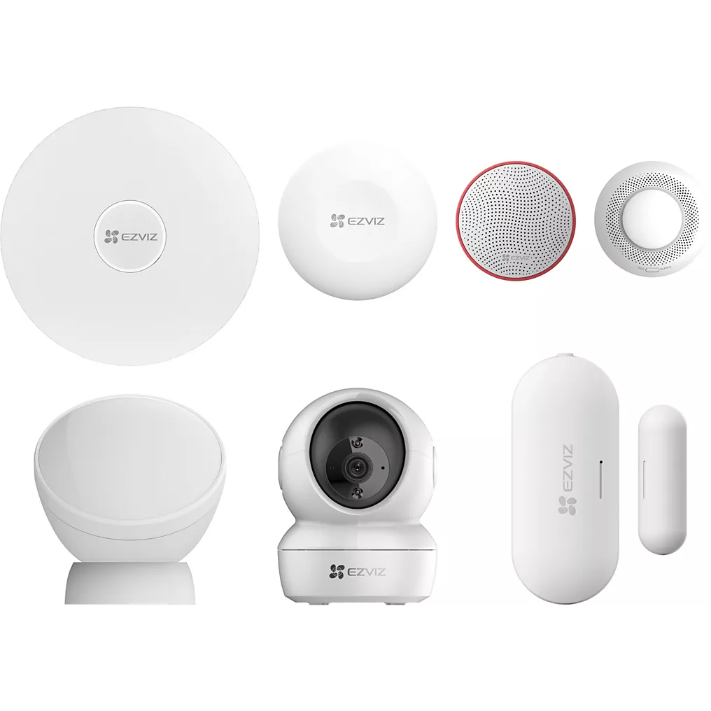 Pack sécurité EZVIZ 9 modules + 1 caméra int 2MP