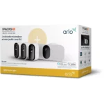 Caméra de surveillance ARLO Wifi ESSENTIAL 3 cameras + 1 floodlight