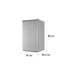 Congélateur armoire KLARSTEIN Garfield Eco L 64L - Gris – Image 2